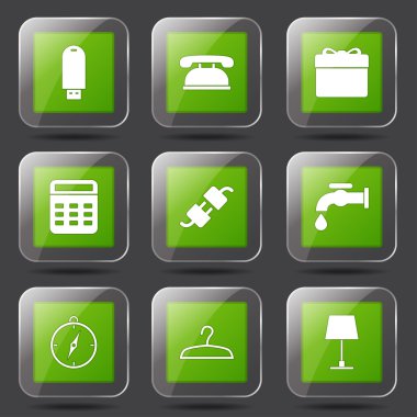 ev aletleri Icon set