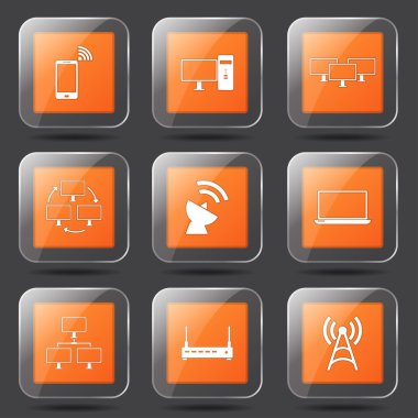 Telekom iletişim Icon set