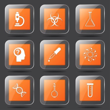 Bilim aletleri Icon set