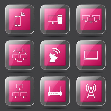 Telekom iletişim Icon set