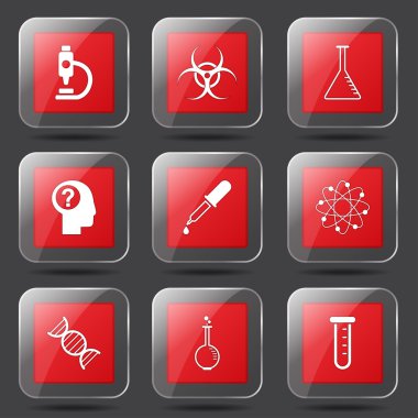 Bilim aletleri Icon set