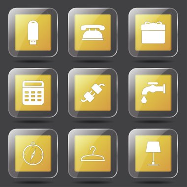 ev aletleri Icon set