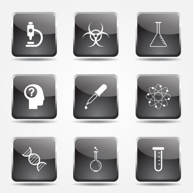 Bilim aletleri Icon set