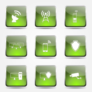 Telekom iletişim Icon set