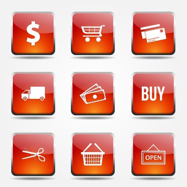 işareti simgesi alışveriş ayarla