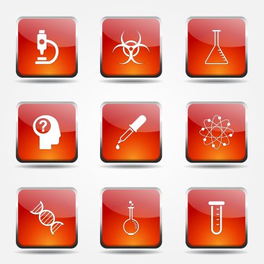 Bilim aletleri Icon set