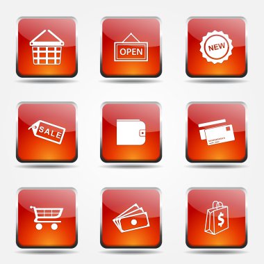 işareti simgesi alışveriş ayarla