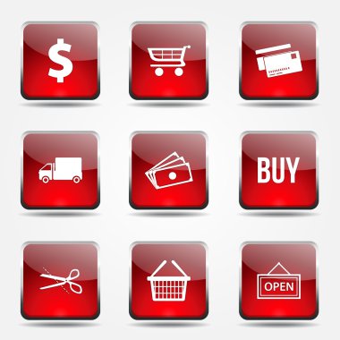 işareti simgesi alışveriş ayarla