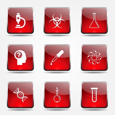 Bilim aletleri Icon set