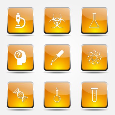 Bilim aletleri Icon set