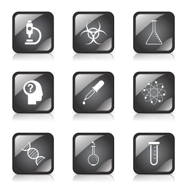 Bilim aletleri Icon set