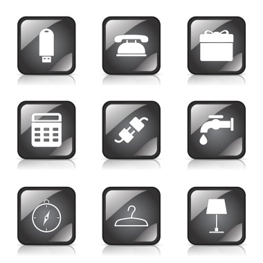 ev aletleri Icon set