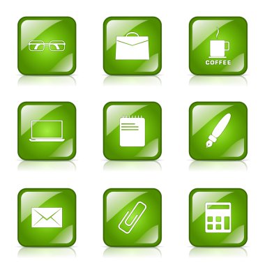 Office iş Icon set