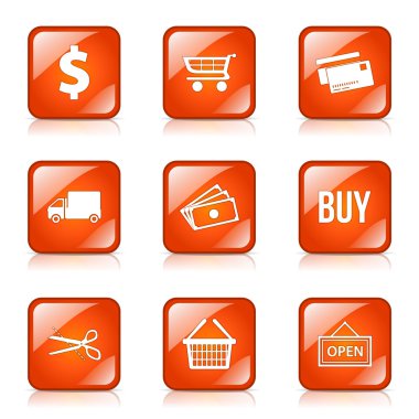 işareti simgesi alışveriş ayarla