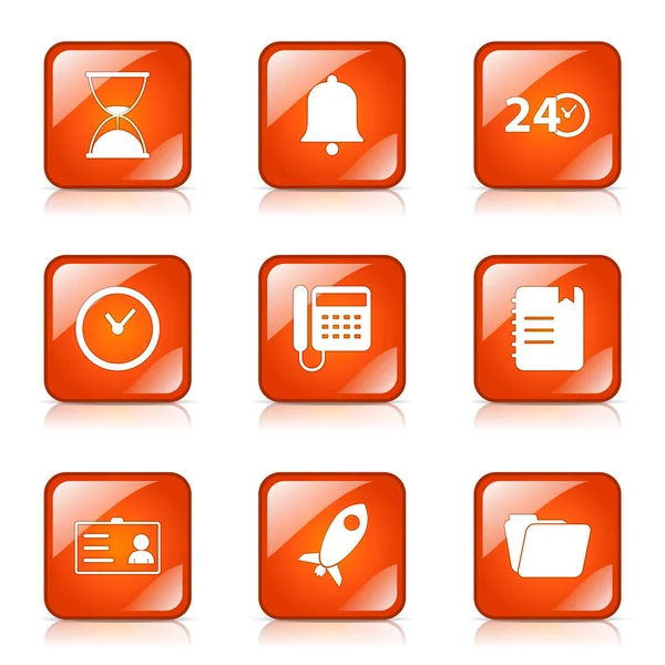 zaman süresi Icon set