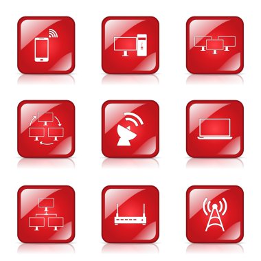 Telekom iletişim Icon set