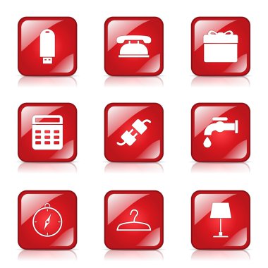 ev aletleri Icon set