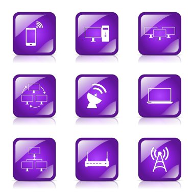 Telekom iletişim Icon set