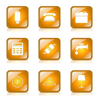 ev aletleri Icon set