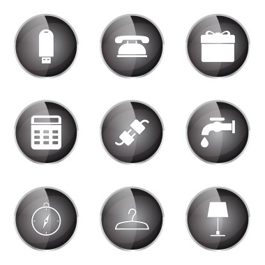 ev aletleri Icon set