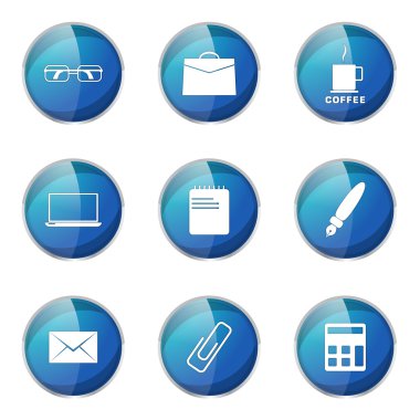 Office iş Icon set