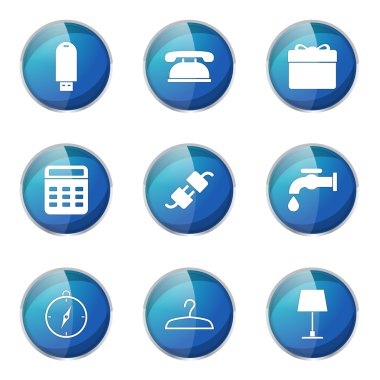 ev aletleri Icon set