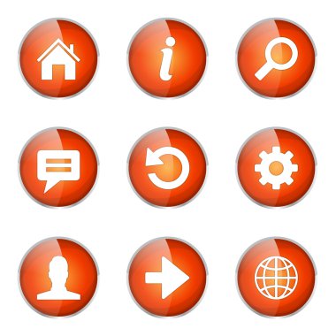 Web Internet simge seti