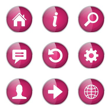 Web Internet simge seti