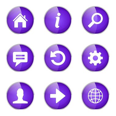 Web Internet simge seti