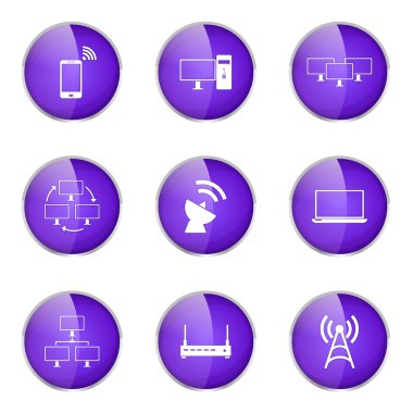 Telekom iletişim Icon set
