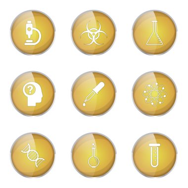 Bilim aletleri Icon set