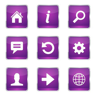 Web Internet simge seti