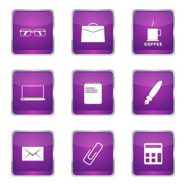 Office iş Icon set