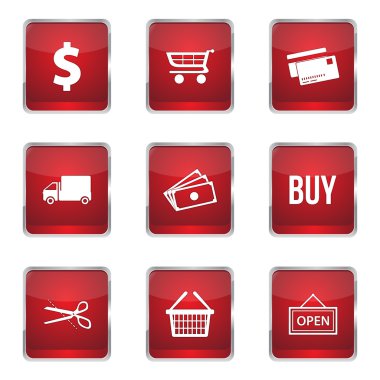 işareti simgesi alışveriş ayarla