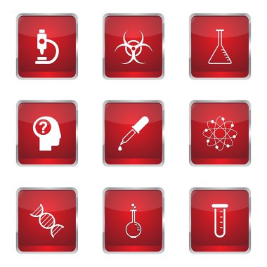 Bilim aletleri Icon set
