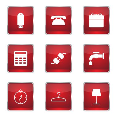 ev aletleri Icon set