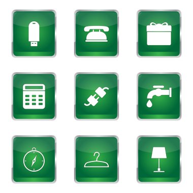ev aletleri Icon set