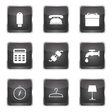 ev aletleri Icon set