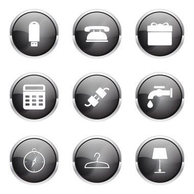 ev aletleri Icon set