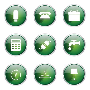 ev aletleri Icon set