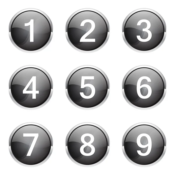 Numbers Counting Icon Set Stock Vector Image by ©rizwanali3d #69999611