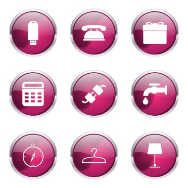 ev aletleri Icon set