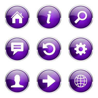 Web Internet simge seti