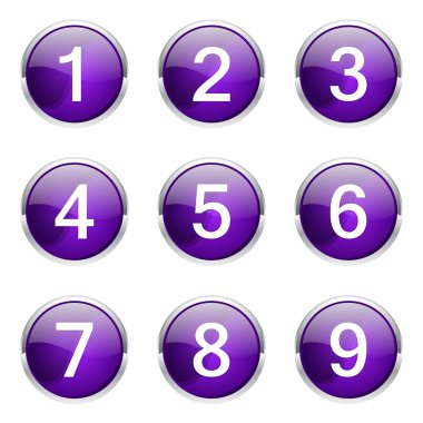 Icon set sayma sayıları