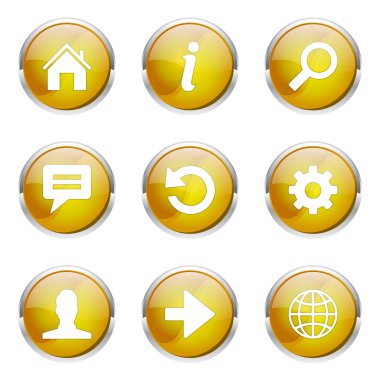 Web Internet simge seti