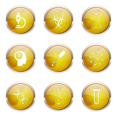 Bilim aletleri Icon set