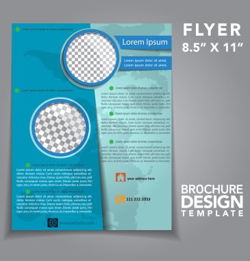 Flyer Brochure Vector Design clipart