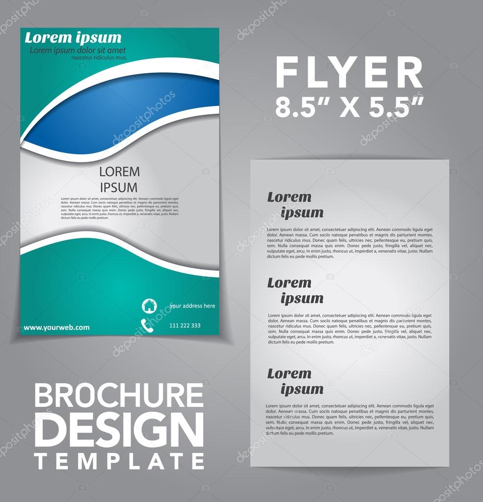 Flyer Brochure Vector Design