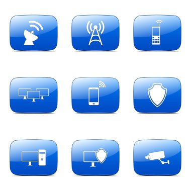Telekom iletişim Icon set