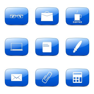 Office iş Icon set